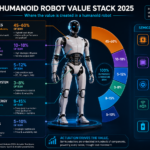 Actuation at roughly 40–60% of total humanoid hardware cost