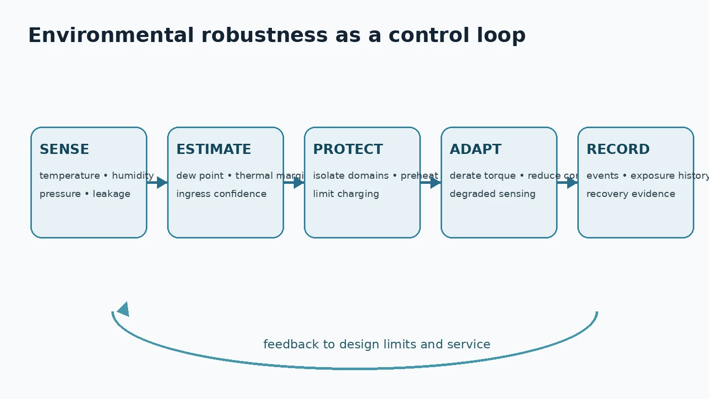 Environmental robustness control loop