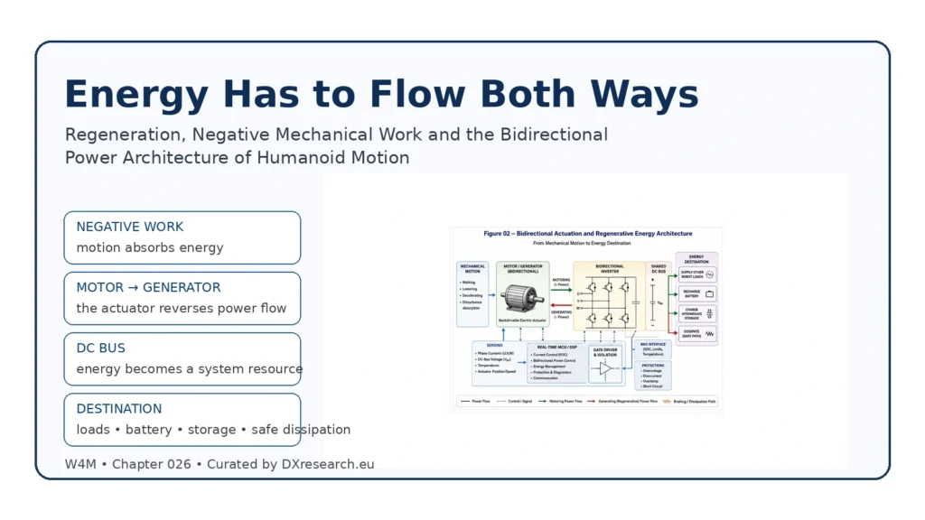 Energy Has to Flow Both Ways