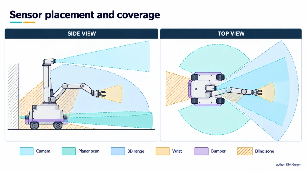 Sensor placement and coverage