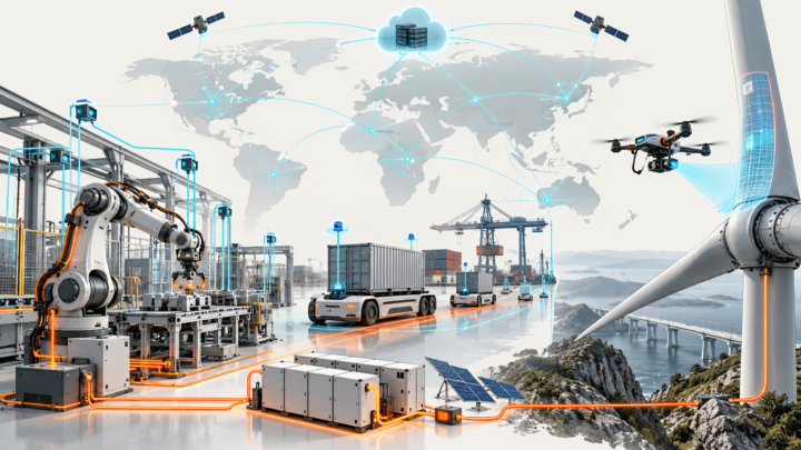 A connected world of applications, robotics and supporting infrastructure.